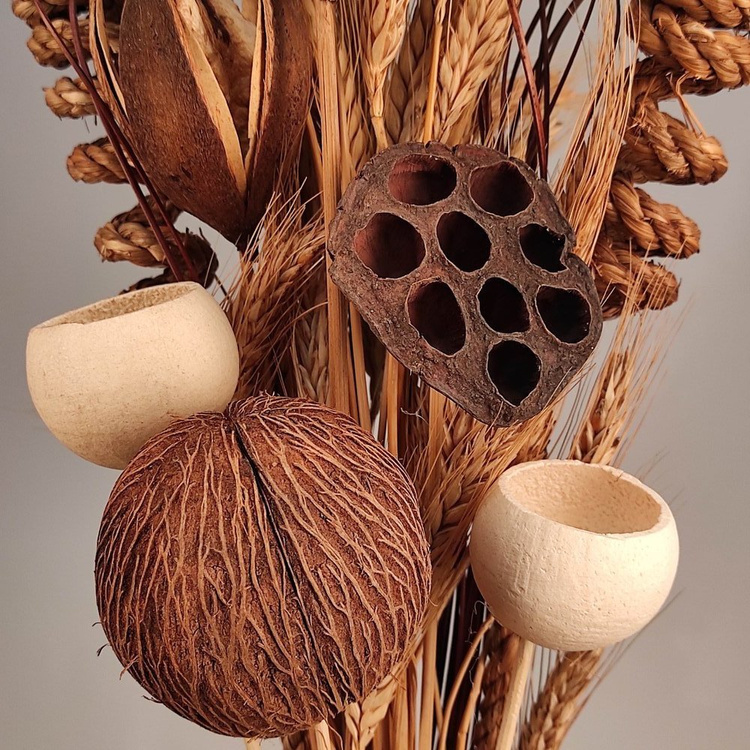 Bouquet of dried plants 40-50 cm 