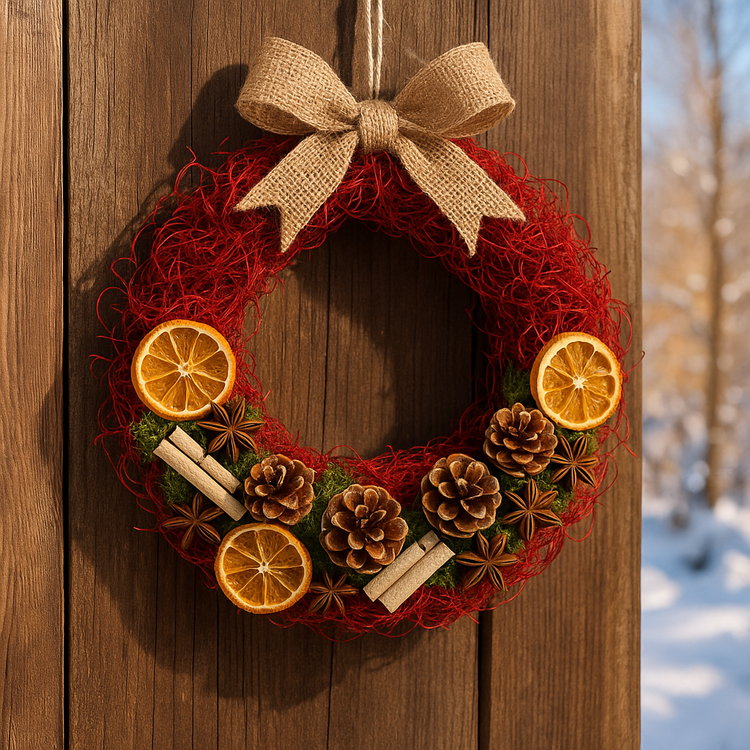 Curly Moos, 30 g, weinrot