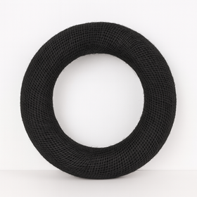 Kranz aus Jute ca. 25 cm türkis