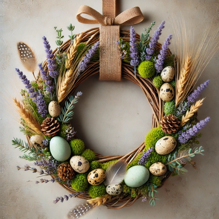 Dried lavender twigs bouquet 25 cm