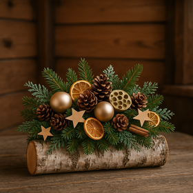 Lotus dyed diameter 6-8 cm 6 pcs/pkg black