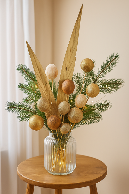 Rambuttan 35 cm 3 pcs. gold