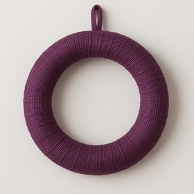 Jute wreath purple ca. 25 cm
