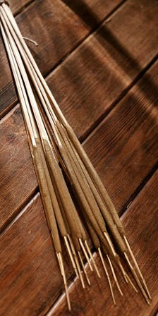 Bunch of water sticks, gold