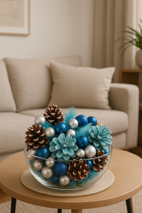 Natural nest, richly equipped, 10-12 cm