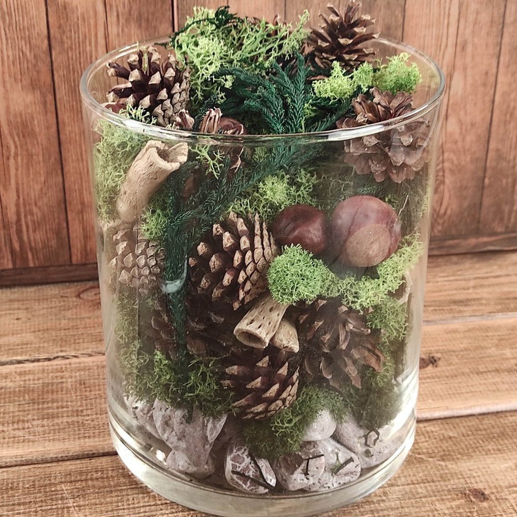 Moss Chrobotek decorations 50g green