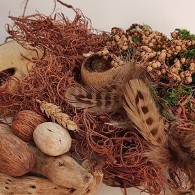 Easter decoration - DIY nest building kit