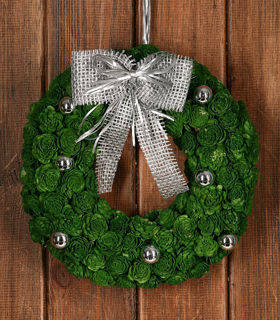Christmas Wreath in green ca. 30 cm
