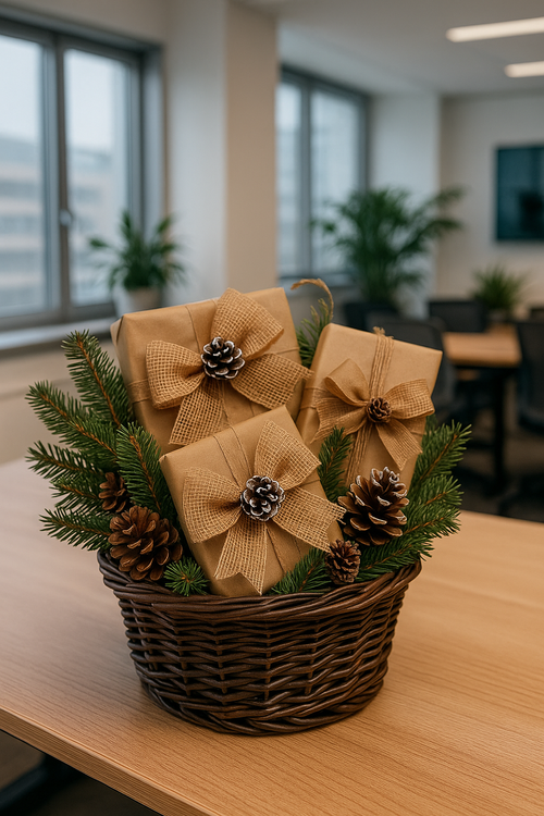 Jute ribbon,  18/15 cm 3 pcs / pack