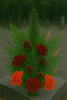 Wreath 35-40 cm purpkle