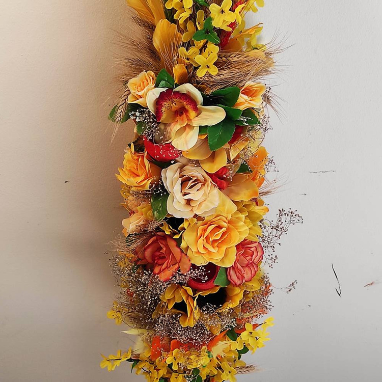 PREZENT RZEŹBA FLORALNA PALMA WIELKANOCNA