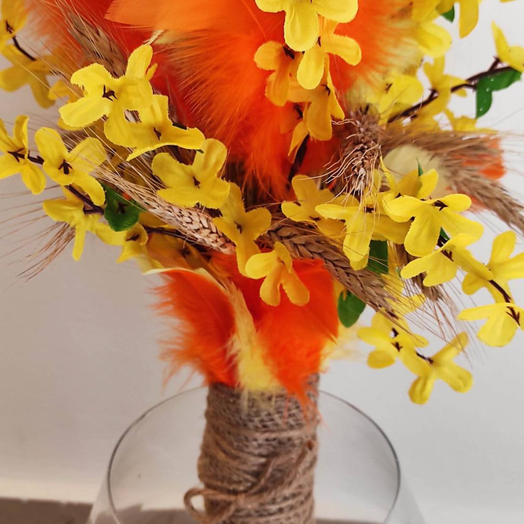 PREZENT RZEŹBA FLORALNA PALMA WIELKANOCNA