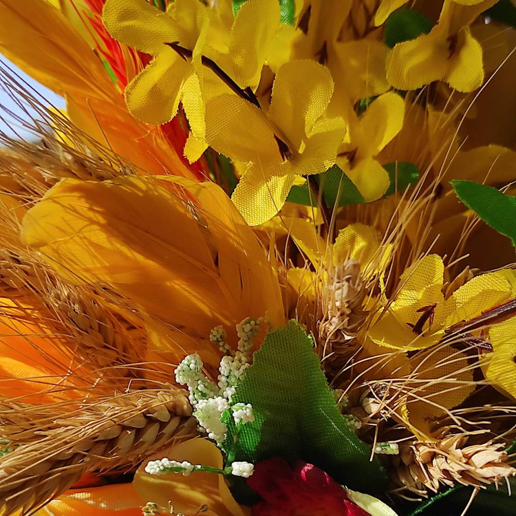 PREZENT RZEŹBA FLORALNA PALMA WIELKANOCNA