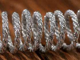 Silberschnur 200cm metallisch