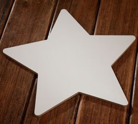 Wooden bleaches star 1,5/26 cm