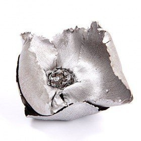 Palm cup, silver, diameter 5-8 cm, 6 pcs/pkg lacquered