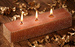 Diamond gold candle 40/50/200 mm
