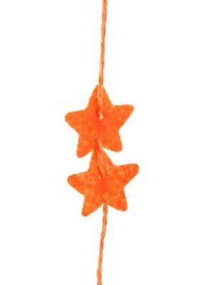 Garland stars orange