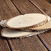 Wood slices for decoration birch 10-20 cm thick. 1-2 cm pack of 3 