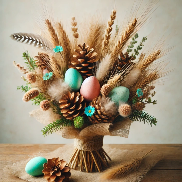 Szyszki naturalne mix gatunków 35–40 szt. do dekoracji świątecznych i zimowych DIY