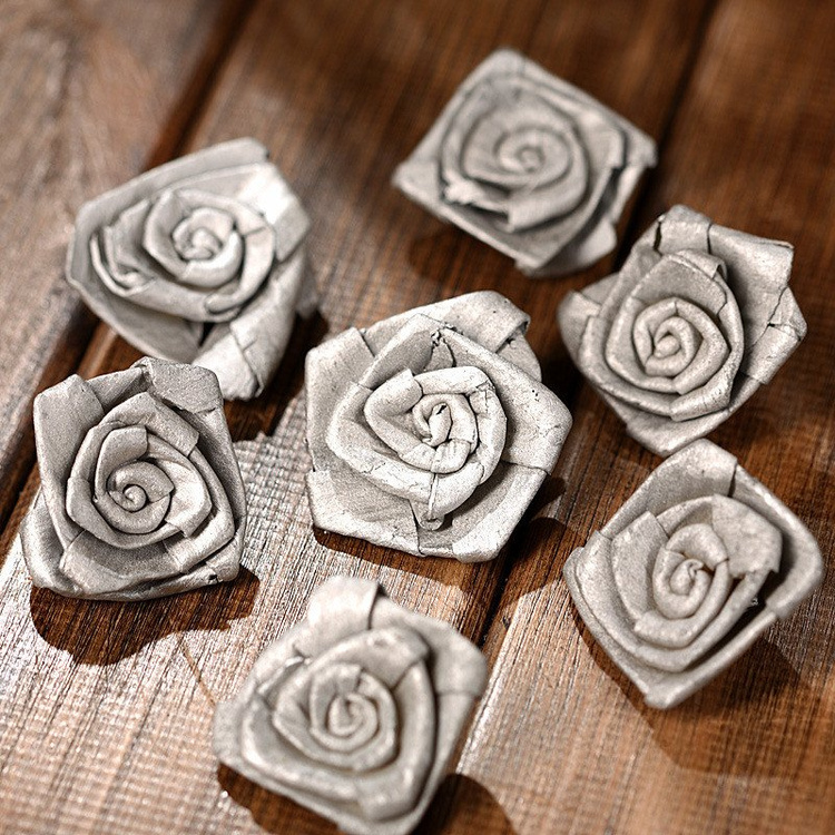 Titonia 4cm 12pcs/pkg silver