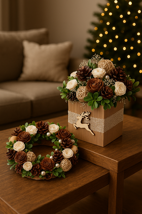 Spring arrangement Sunny bouquet about 30-40 cm