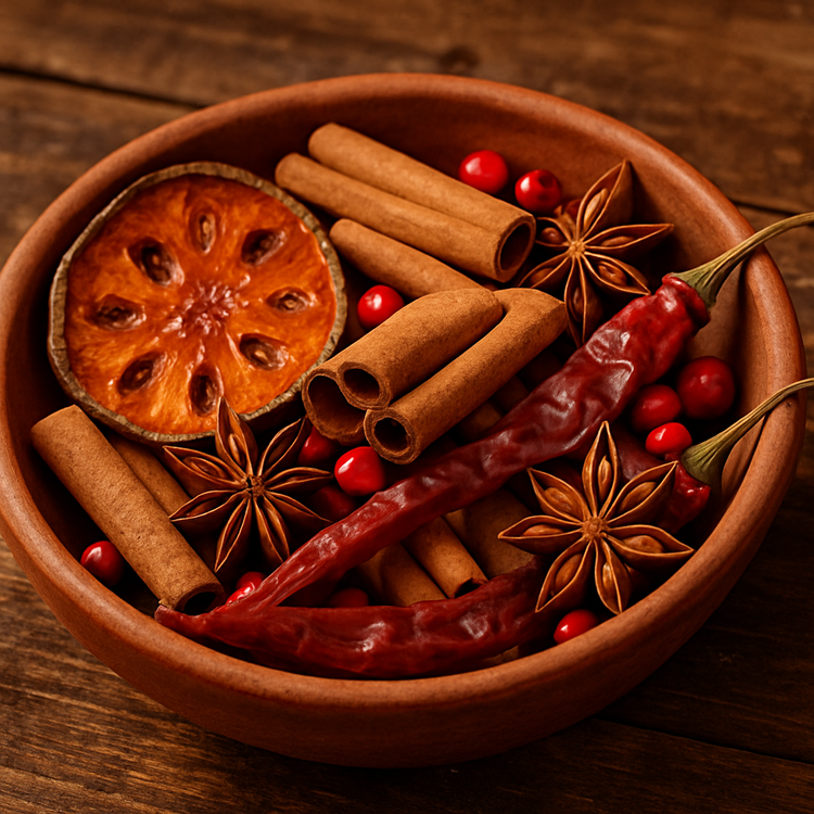 Potpourri - Duft nach Zimt, Anis und Paprika (D)