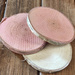 Holzscheibe zur Dekoration, Birke 10-12 cm dick. 1-2 cm 3er Packung 