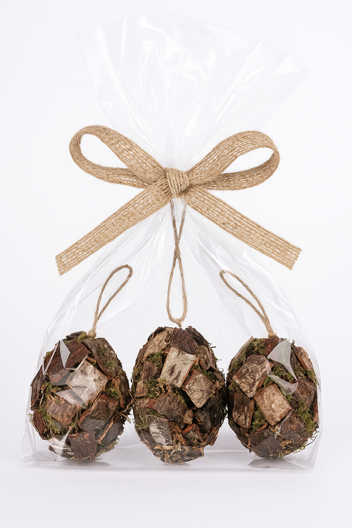 Gehänge aus Baumrinde, 16 cm