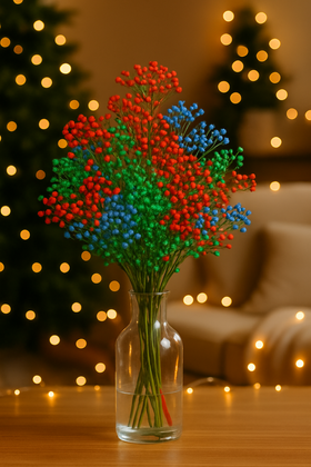 Künstliche Rosen entwickelt weiß weiß 3 Stück / Pack