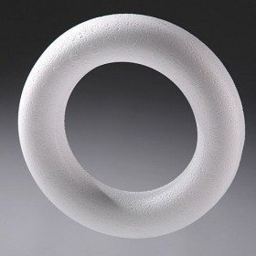 Ring / styrofoam wreath, diam. 7,2 cm