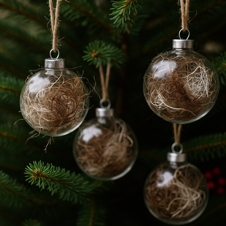 Curled moss, 30 g, natural