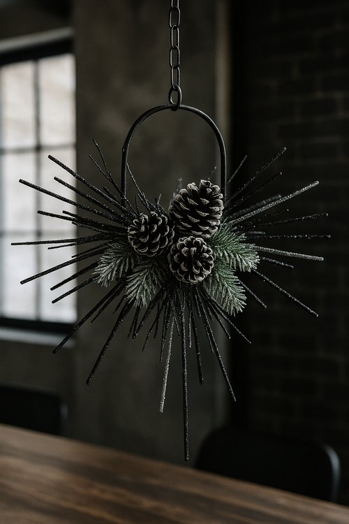 Glittered sticks, 30 cm, 8 pcs/pkg - mix