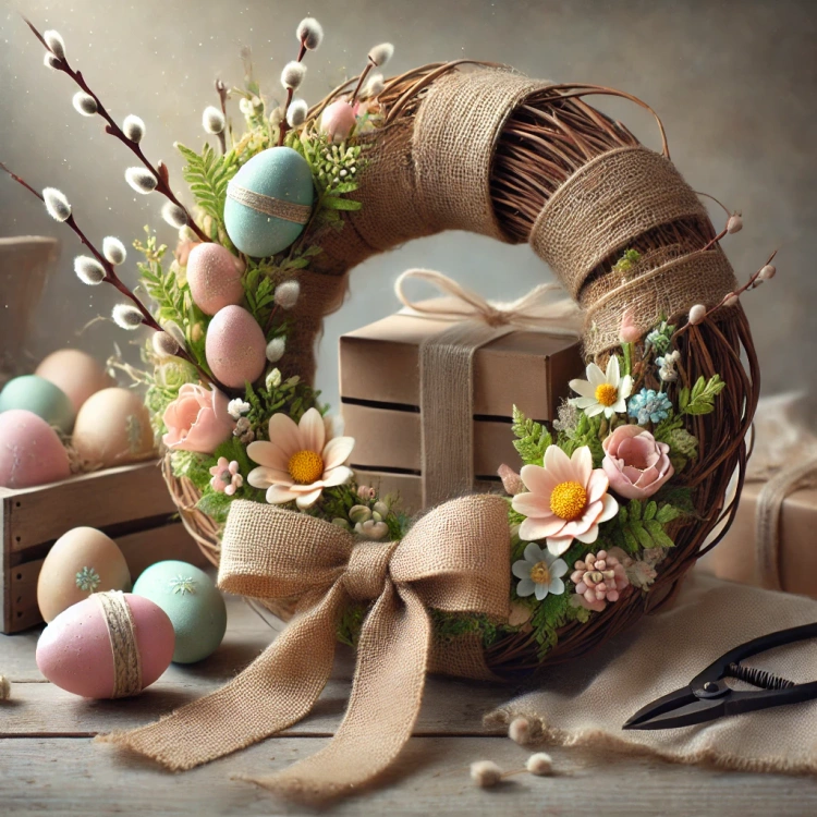 Jute ribbon 5cm x 10 m - natural