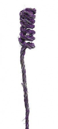 Rope with wire 50 cm - violet -10 pcs/pkg