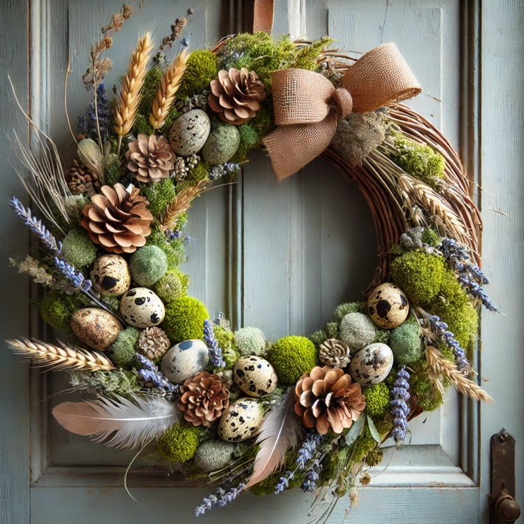 Quail blown eggs 6pcs/pkg