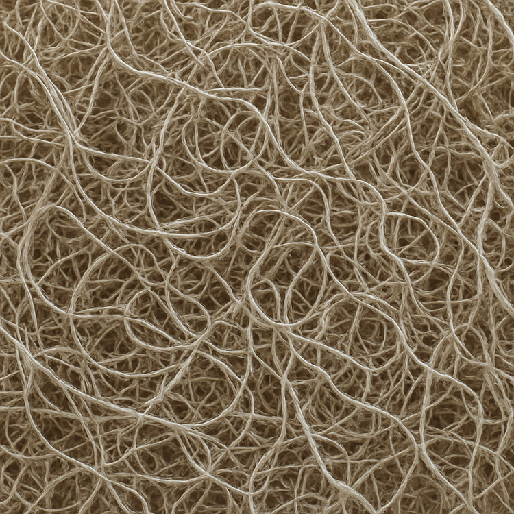 Curly Moos, 30g g, gebleicht