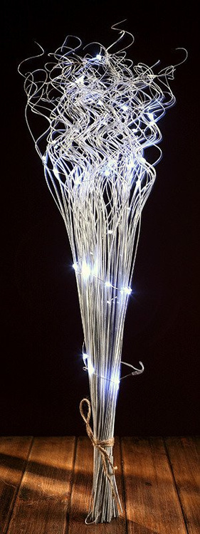 Bukiet zimowy z ledami 50-60 cm
